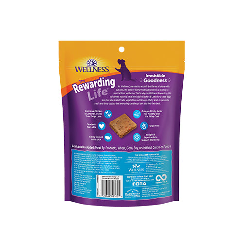 Wellness Rewarding Life Chicken &amp; Lamb Dog Treats (6oz/170g)