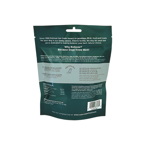 Rollover Gourmet Crunchy Lamb &amp; Rice Biscuit Dog Treats - Small (10.5oz/300g)