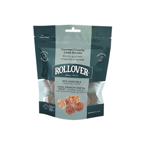 Rollover Gourmet Crunchy Lamb & Rice Biscuit Dog Treats - Small (10.5oz/300g)