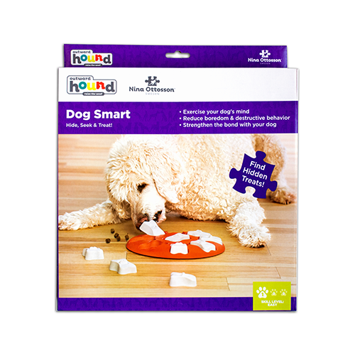 Outward Hound Nina Ottosson Treat Puzzle - Dog Smart Orange