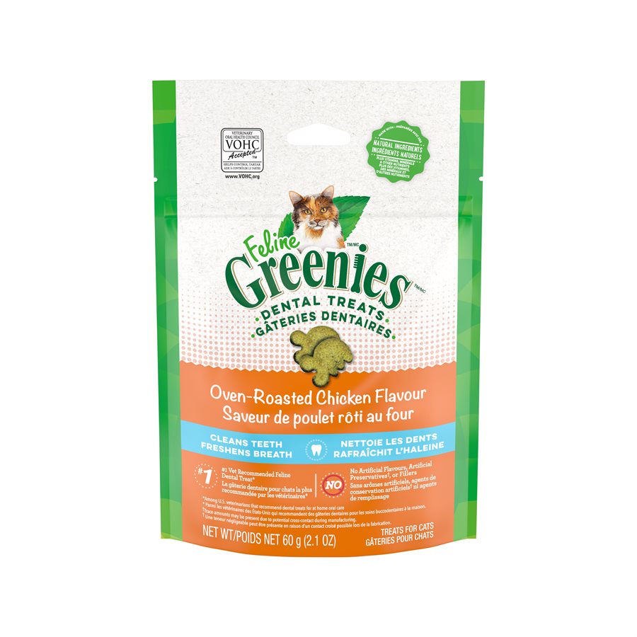 Greenies Feline Roasted Chicken Dental Treat