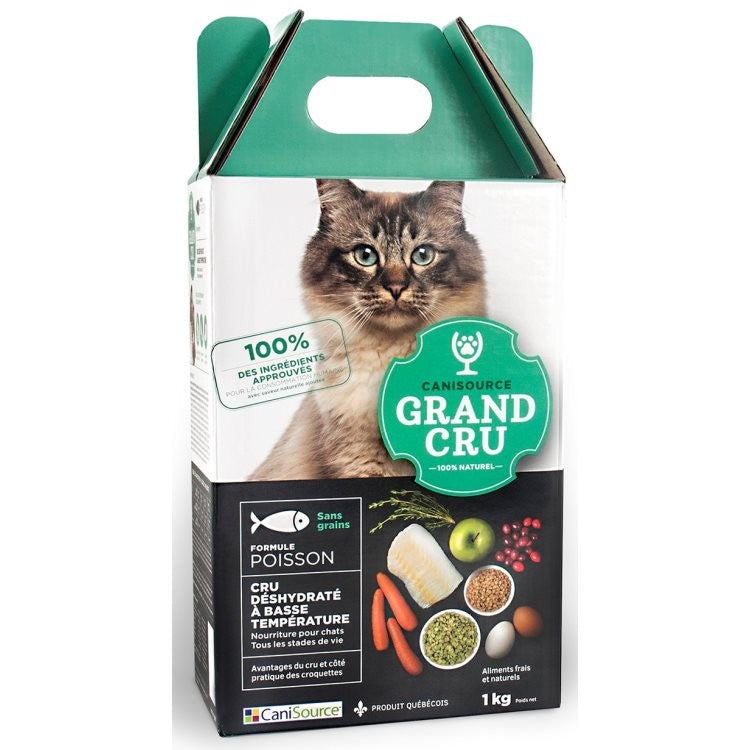 CaniSource Grand Cru Fish Formula Dehydrated GF Cat Food
