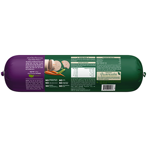 Freshpet Vital Balanced Nutrition Roll Turkey Veg Rice Dog Food