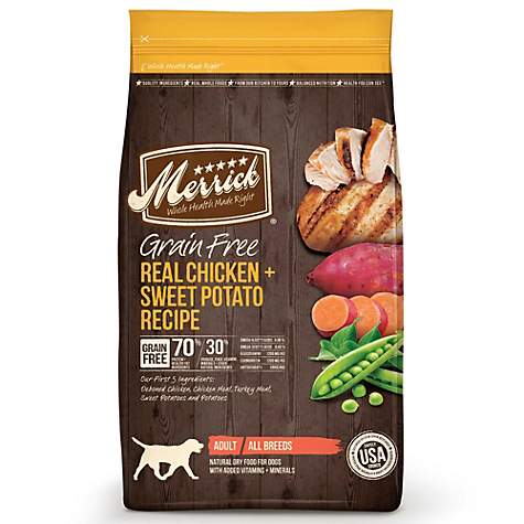 Merrick Chicken & Sweet Potato GF Dog Food