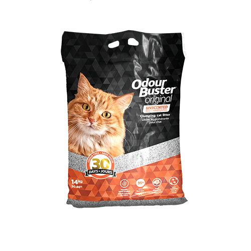 Odour Buster Original Unscented Once a Week Clumping Cat Litter