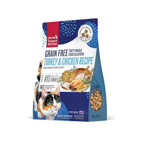 The Honest Kitchen Whole Food Clusters - Turkey & Chicken GF Cat Food
