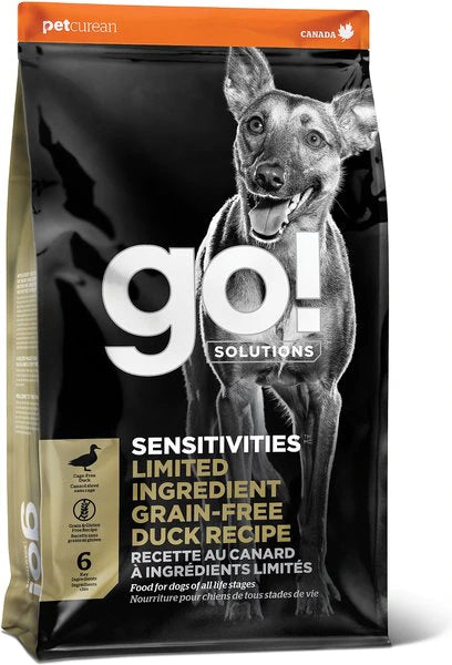 Go! Solutions Sensitivities L.I.D Duck GF Dog Food