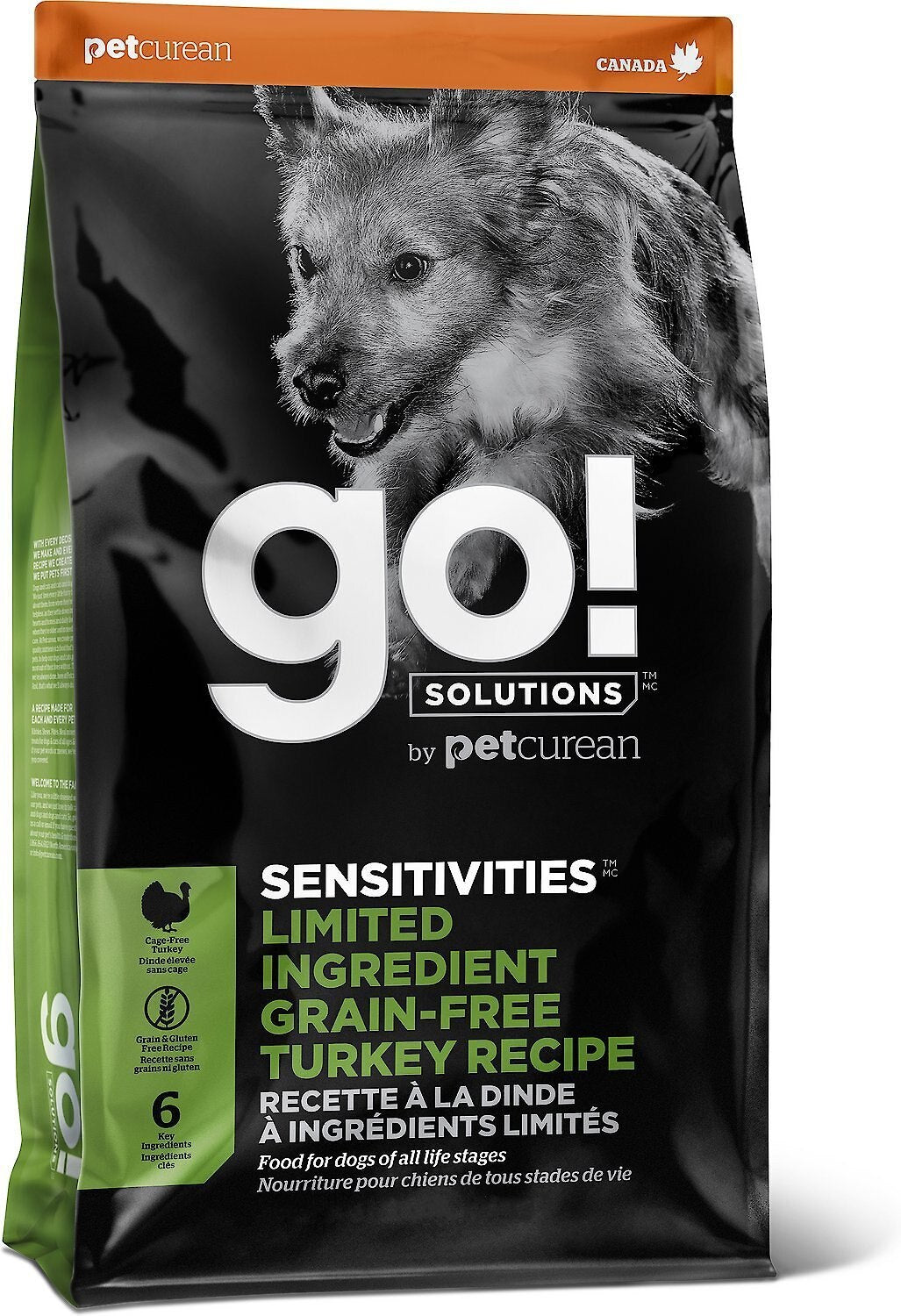 Go! Solutions Sensitivities L.I.D Turkey GF Dog Food