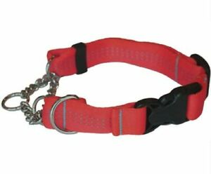 Canine Equipment Quick Release Martingale Collar - Red (XL)