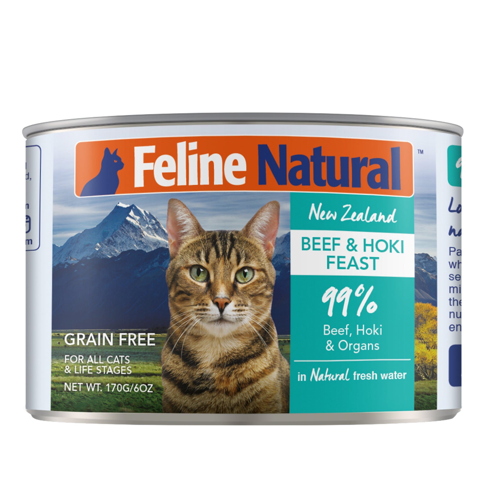 K9 Natural Feline Beef & Hoki Canned Cat Food (6oz/170g)
