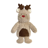 FouFouBrands Holiday Cuddle Plushies Reindeer Dog Toy