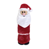 FouFouBrands Holiday Cuddle Plush Crunchers Santa Claus Dog Toy