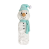 FouFouBrands Holiday Cuddle Plush Crunchers Snowman Dog Toy