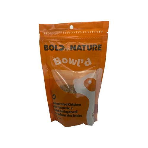 Bold By Nature - Bowl'd Dehydrated Chicken with Tumeric Dog Food Topper (227g)