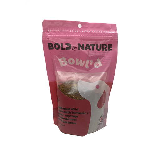 Bold By Nature - Bowl'd Dehydrated Wild Salmon with Tumeric Dog Food Topper (227g)