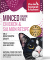 The Honest Kitchen &quot;Minced&quot; Complete &amp; Balanced Chicken &amp; Salmon in Broth GF Wet Cat Food (5.5oz/155.9g)