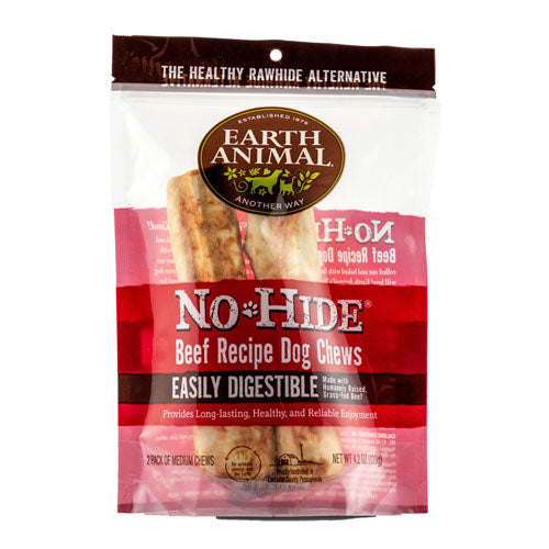 Earth Animal No-Hide Beef Chew Dog Treats