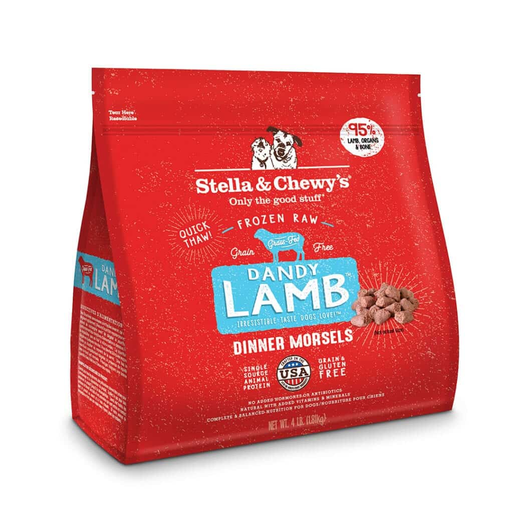 Stella & Chewy's Frozen Raw Lamb Dinner Morsels (1.81kg/4lb)