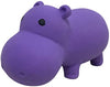 FouFou Zoo Chew Latex Hippo Dog Toy