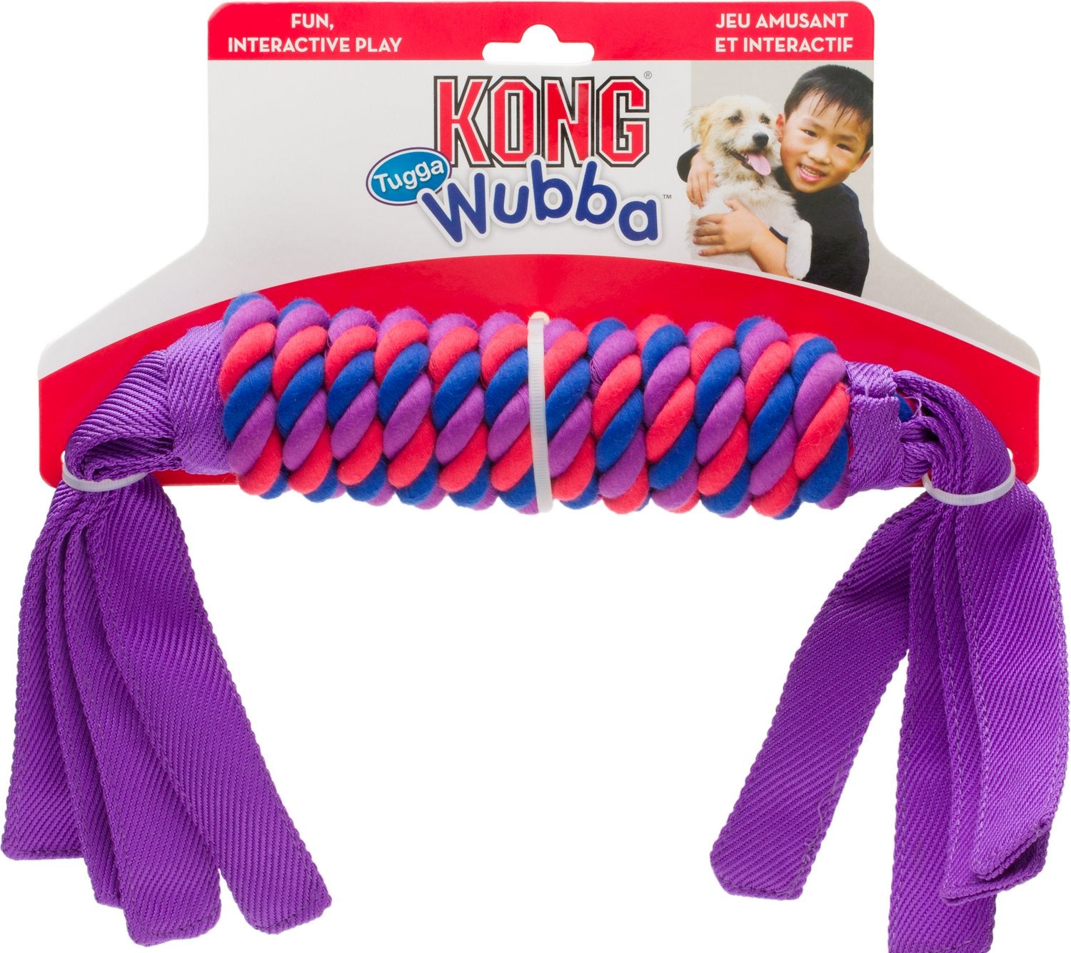 Kong Tugga Wubba Dog Toy