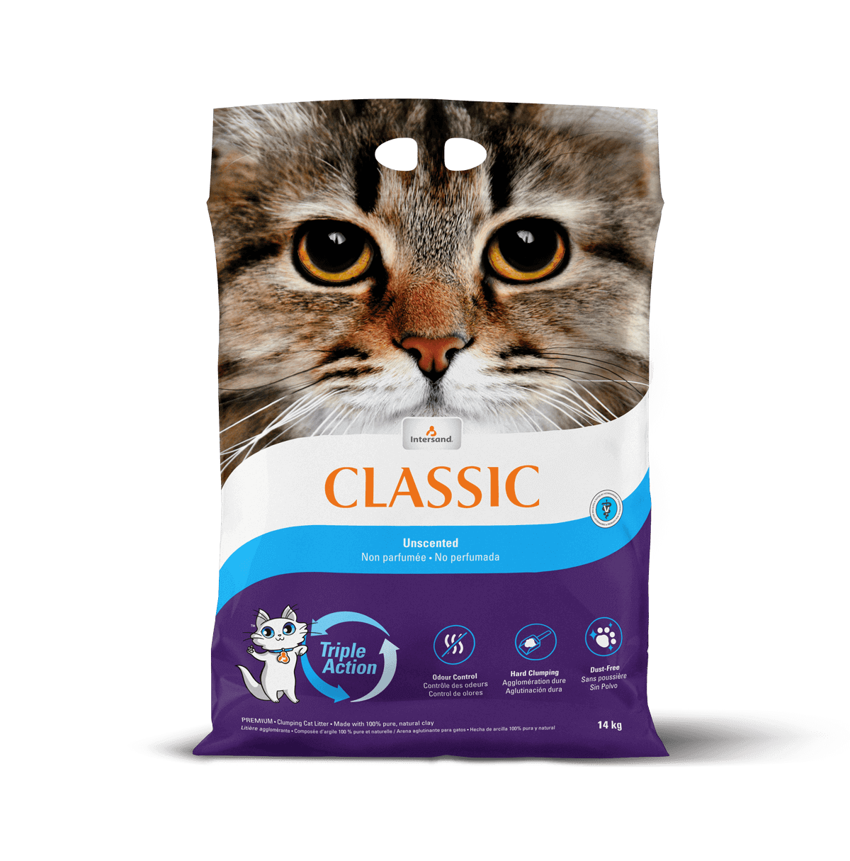 Natural clay cat litter hot sale