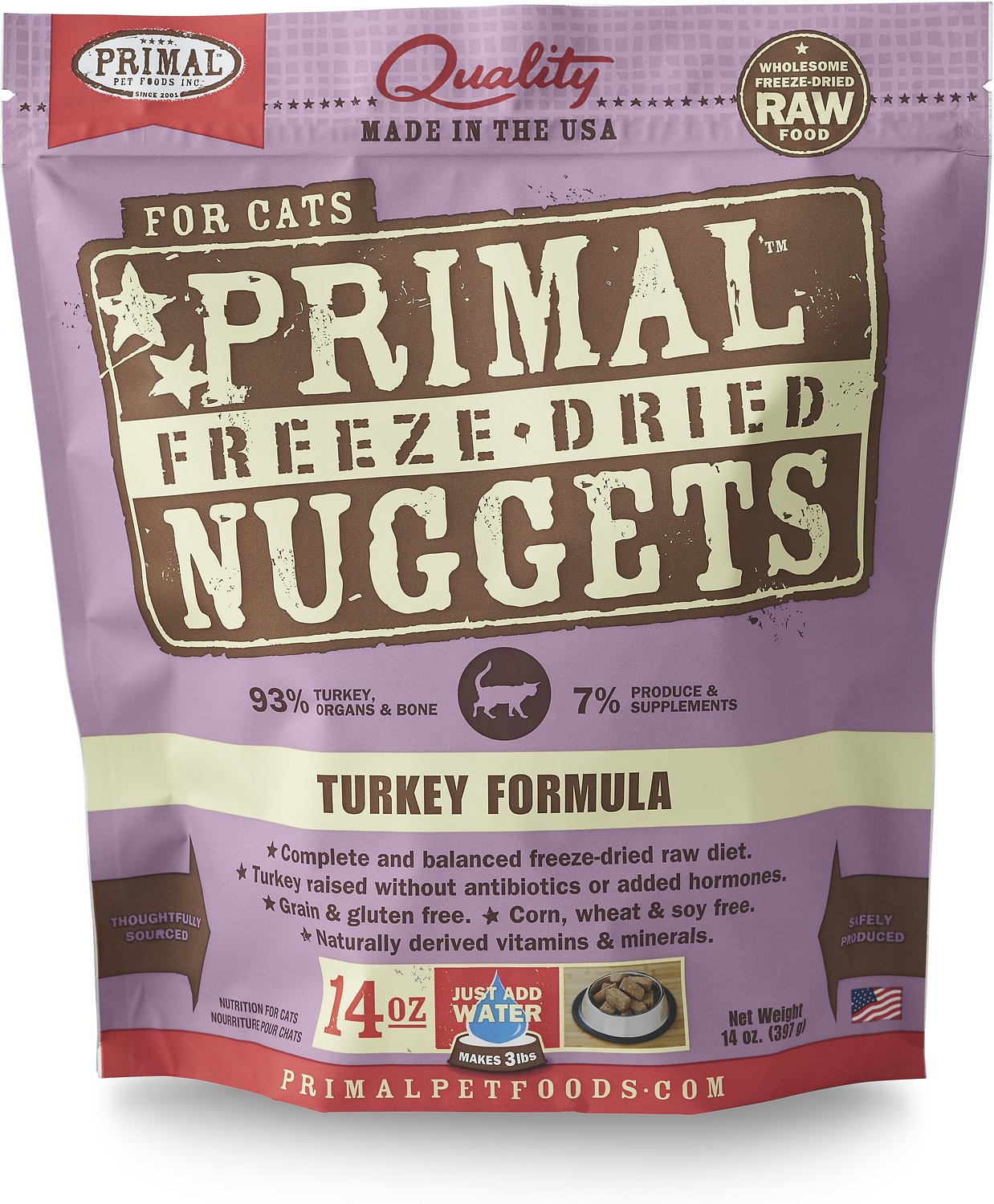 Primal bone broth for cats top