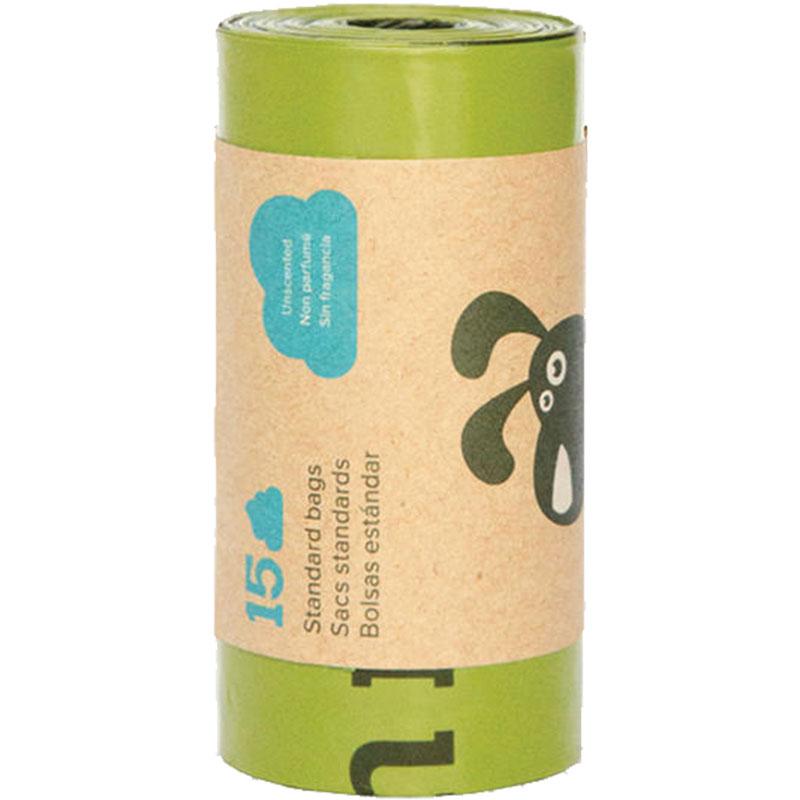 Earth Rated Single Refill Roll - Unscented (15 bags)