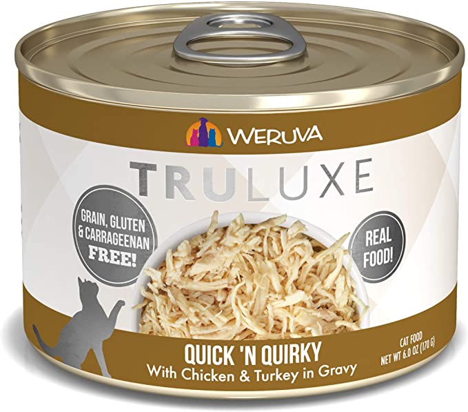 Weruva Truluxe Quick'N Quirky GF Canned Cat Food (6oz/170g)