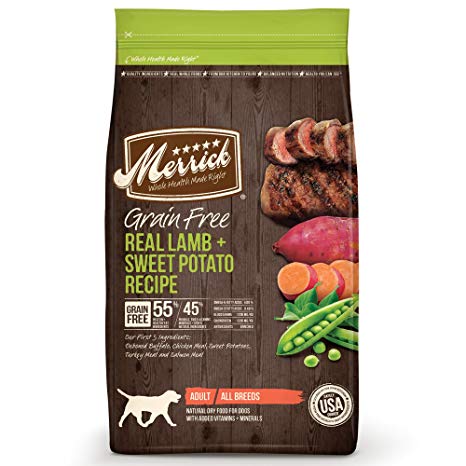 Merrick Grain Free Lamb & Sweet Potato Dog Food (10kg/22lb)