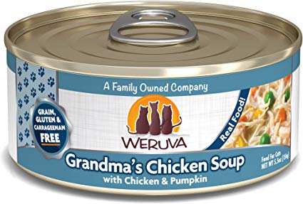 Weruva Grandma's Chicken Soup GF Canned Cat Food
