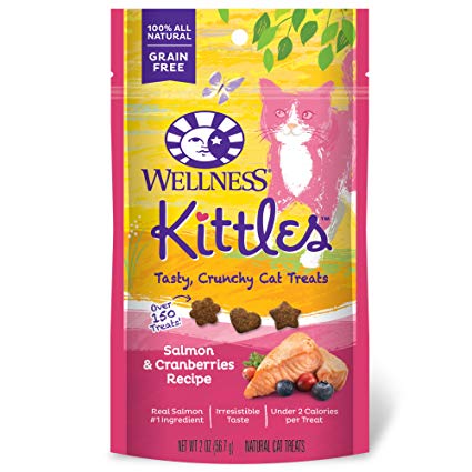 Wellness Kittles Salmon & Cranberry GF Cat Treats