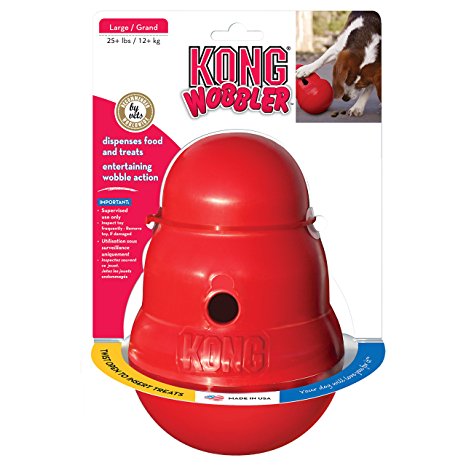 Kong Wobbler Treat Dispensing Dog Toy