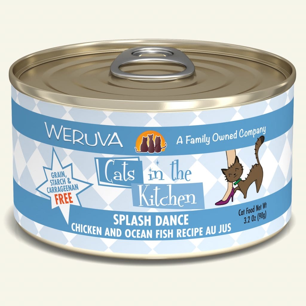 Weruva Cats in the Kitchen Splash Dance GF Canned Cat Food (3.2oz/90g)