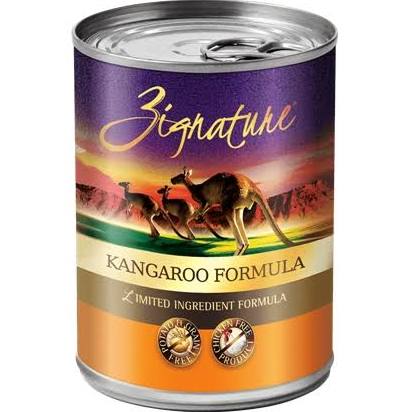 Zignature kangaroo hot sale dog food