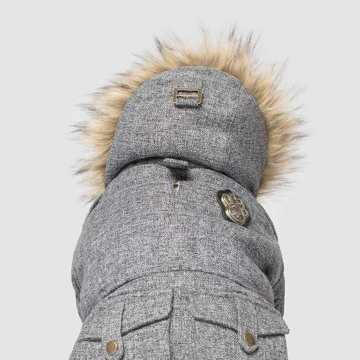 Canada Pooch Alaskan Army Parka - Salt &amp; Pepper