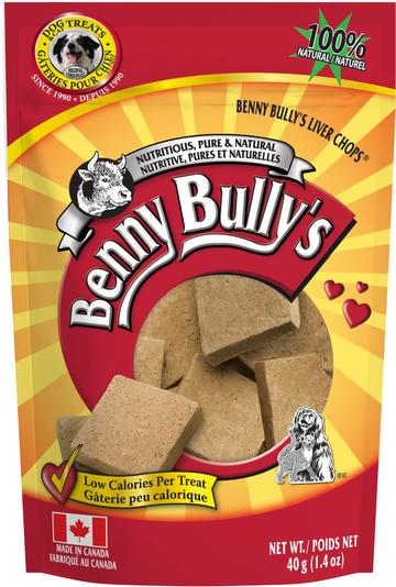 Benny Bully&#39;s Liver Chops Dog Treats