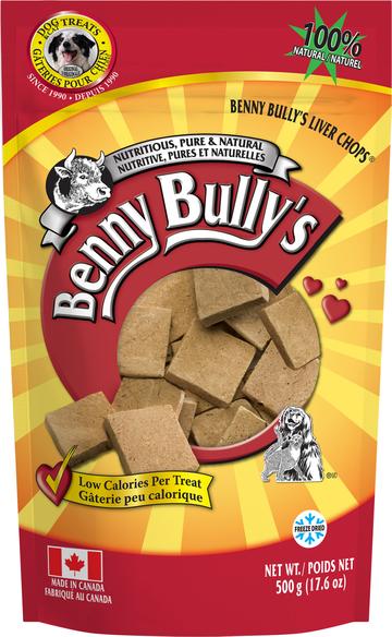 Benny Bully&#39;s Liver Chops Dog Treats