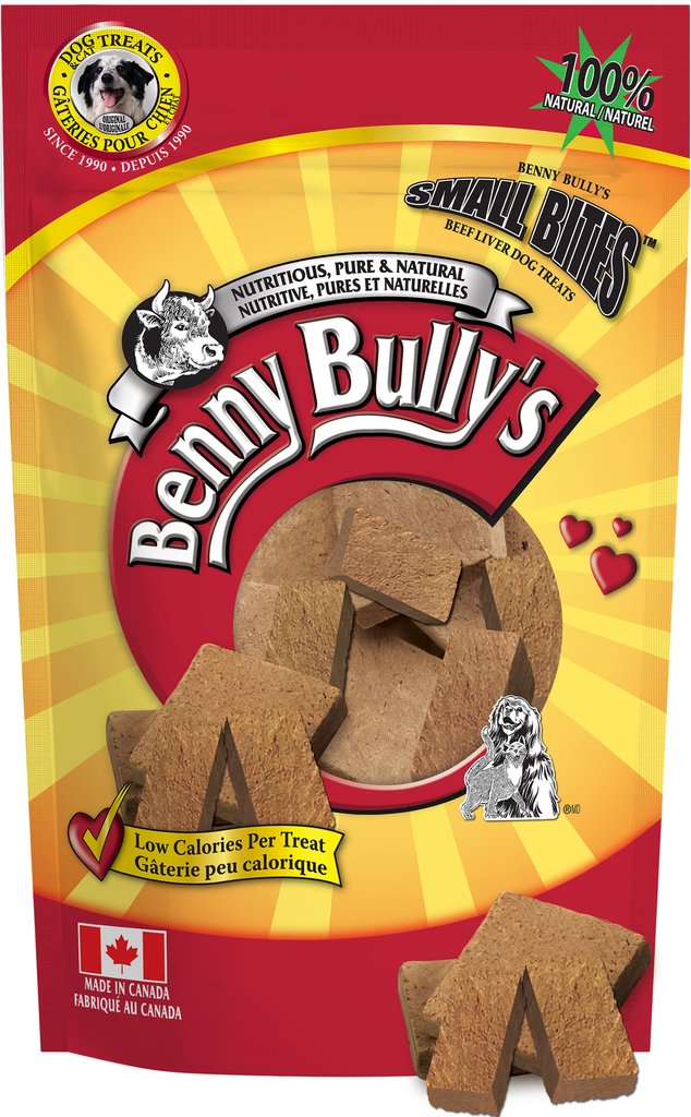 Benny Bully’s Beef Liver Small Bites Dog Treats (9.2oz/260g)