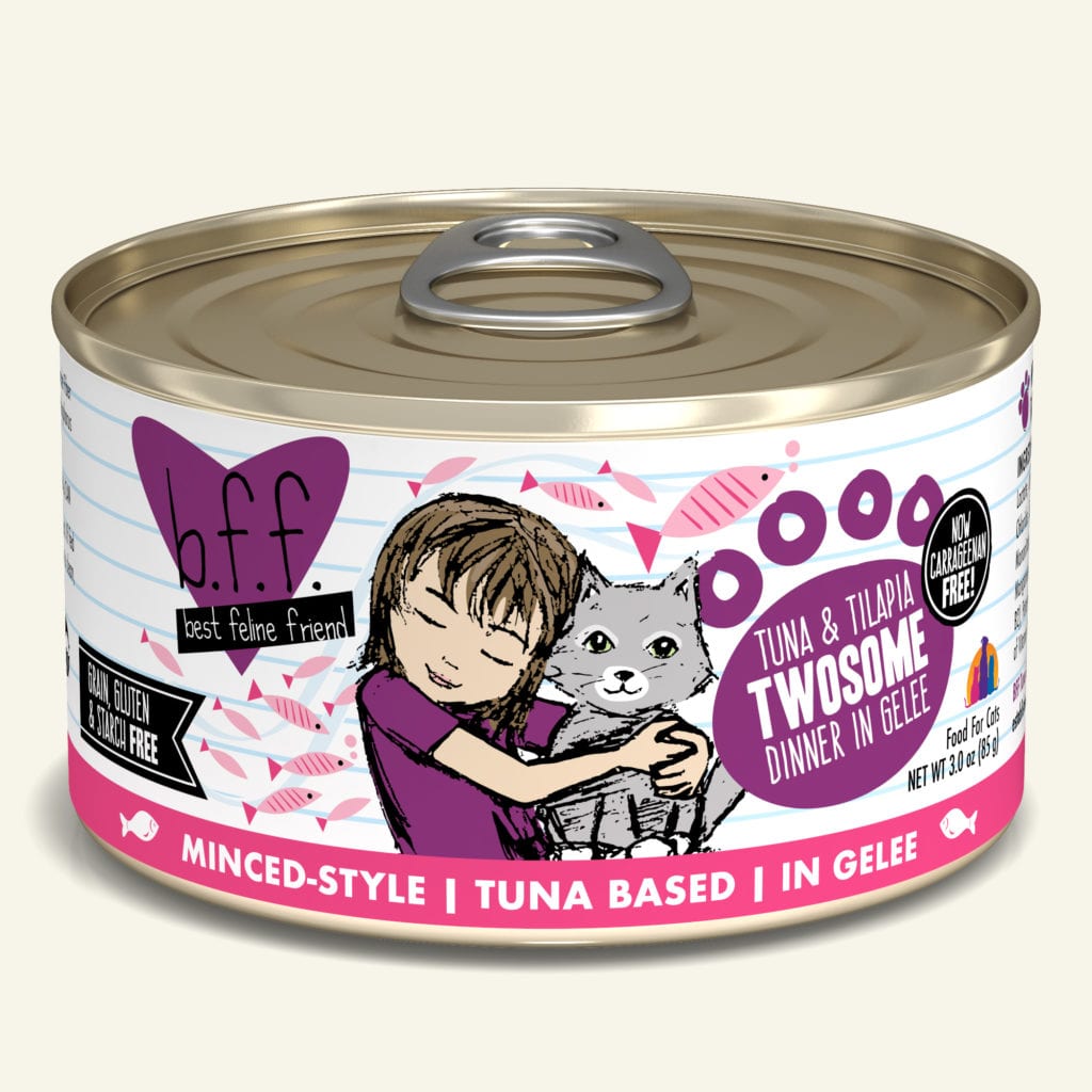 Weruva BFF Tuna & Tilapia Twosome GF Canned Cat Food