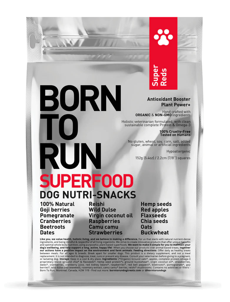 Born to Run Super Reds Antioxidant Booster Dog Treats 192g