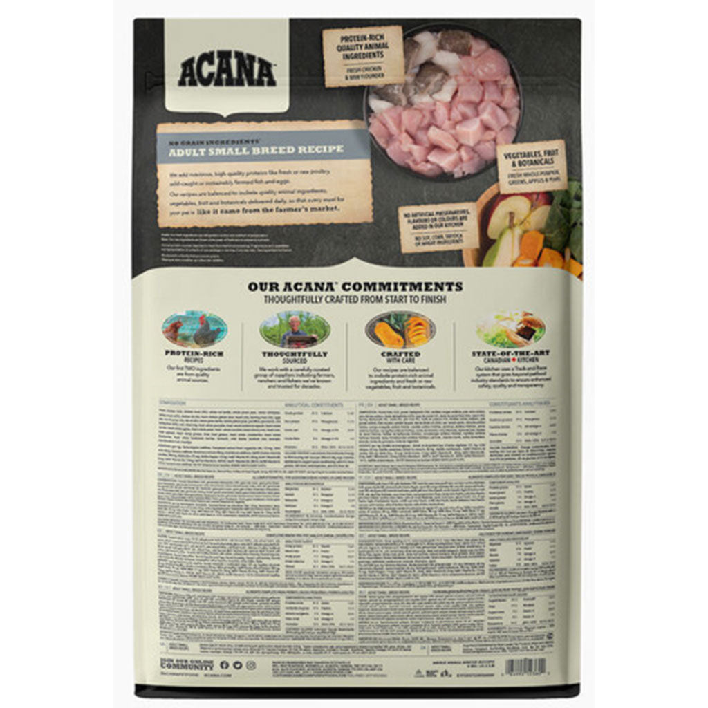 Acana Adult Small Breed Dog Food Wooftown