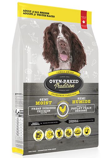 Oven Baked Tradition Semi Moist Chicken Adult Dog Food (9.07kg/20lb)
