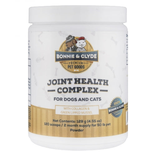 Bonnie & Clyde Joint Health Complex for Dogs & Cats (4.55oz/129g)