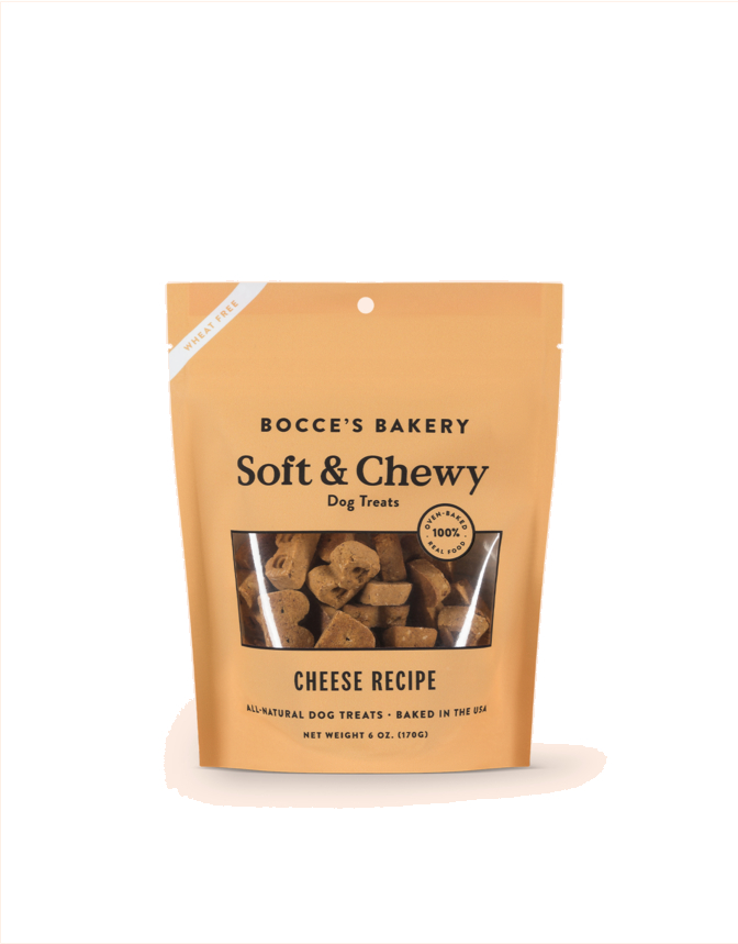 Bocce's Bakery Soft & Chewy Cheese Dog Treats (6oz/170g)