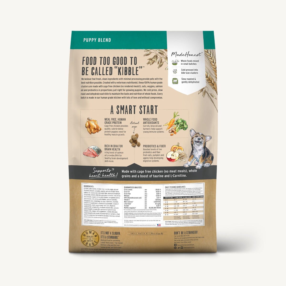 The Honest Kitchen Whole Food Clusters Whole Grain Chicken Puppy