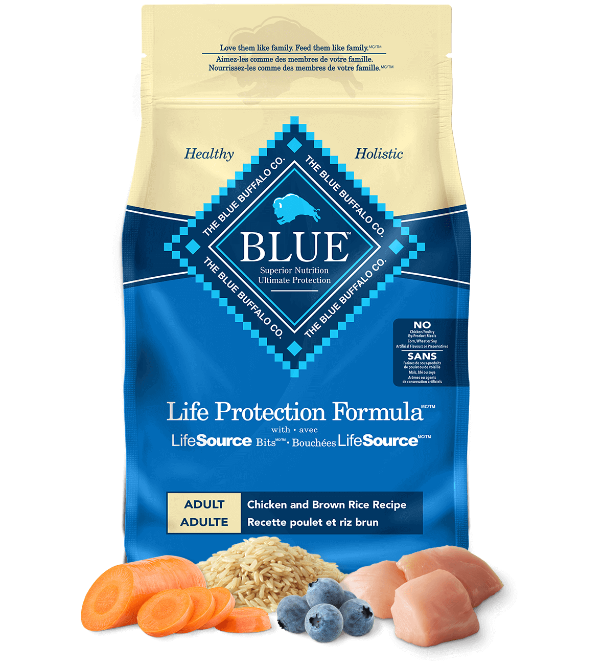 Blue Buffalo Life Protection Chicken Brown Rice Adult Dog Food