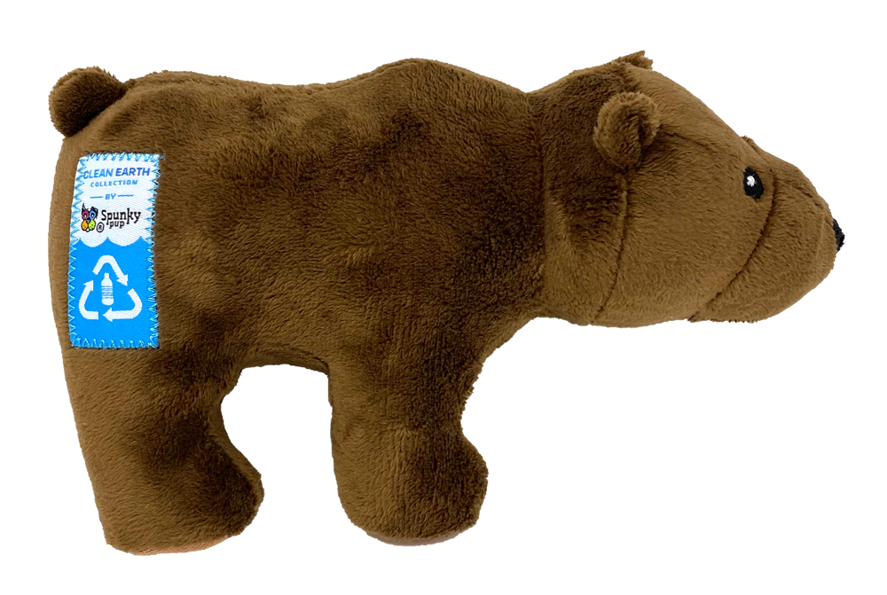 Spunky Pup - Clean Earth Eco Friendly Bear Dog Toy