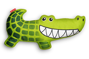 Red Dingo Durable Plush Crocodile Plush Toy