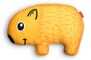 Red Dingo Durable Plush Wombat Plush Toy