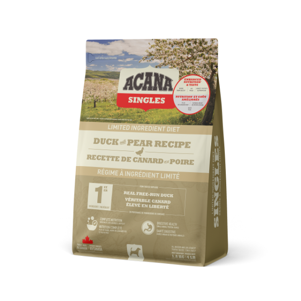 Acana Singles Duck with Pear Dog Food Wooftown